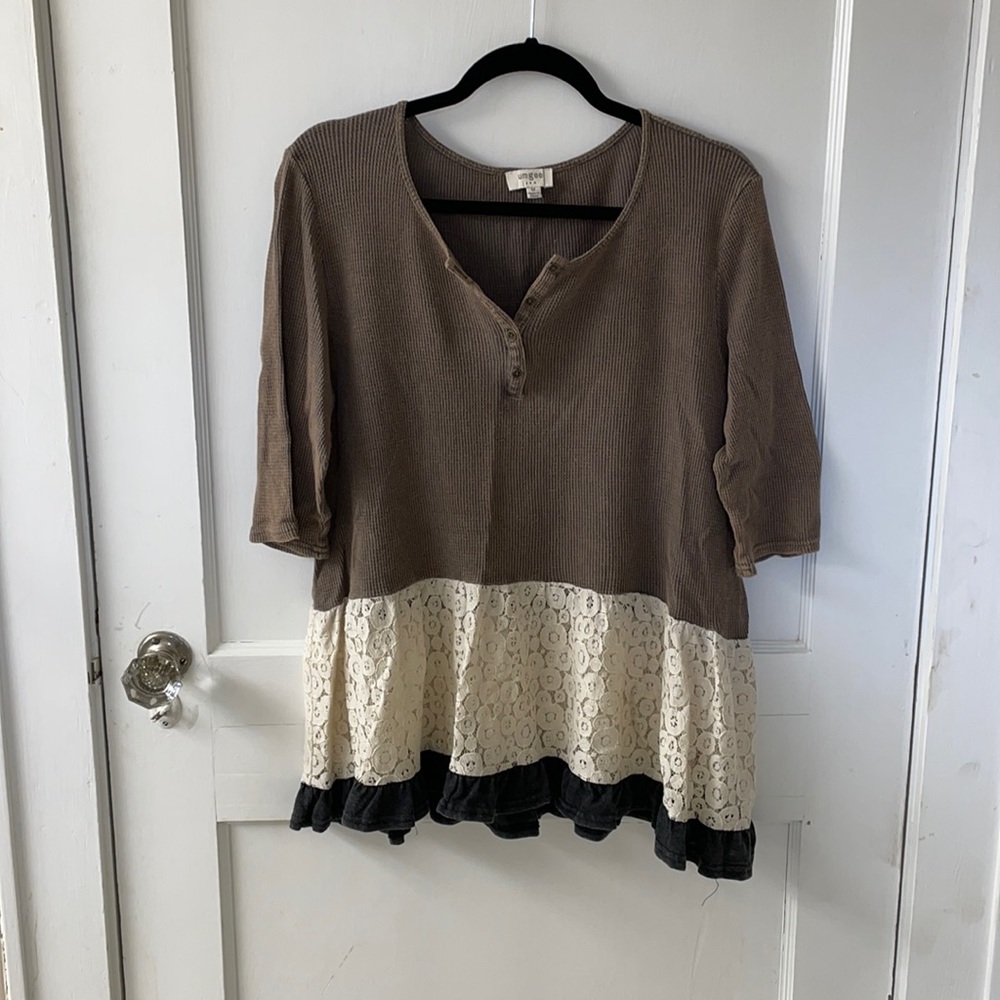 Umgee flowy quarter-sleeve thermal